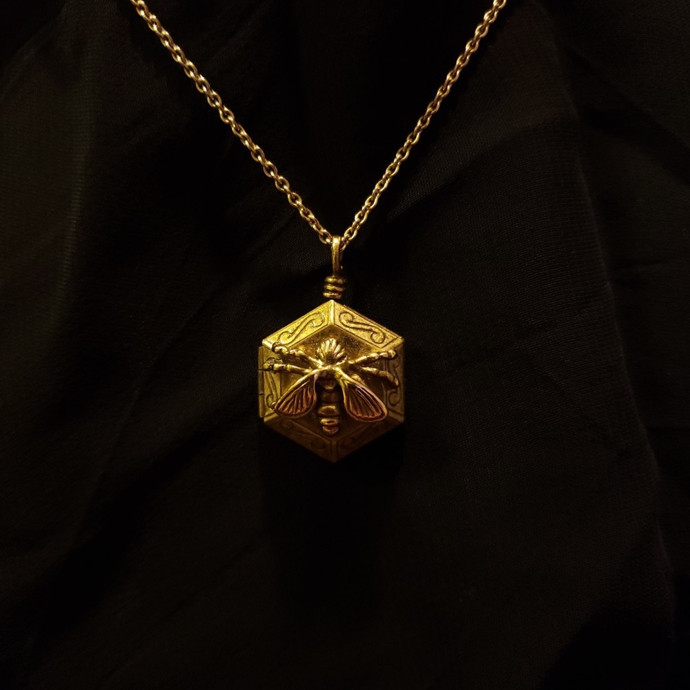 Bronze Colored Bee Locket
